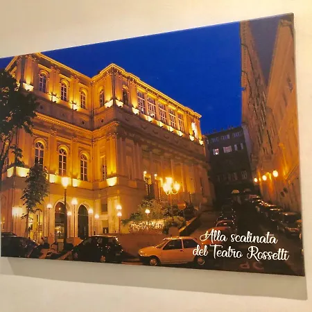 Scalinata Del Teatro Rossetti In Viale Xx Settembre Parcheggio Будинок відпочинку